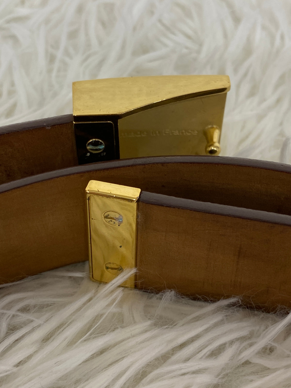 Louis Vuitton Brown Belts A-18832