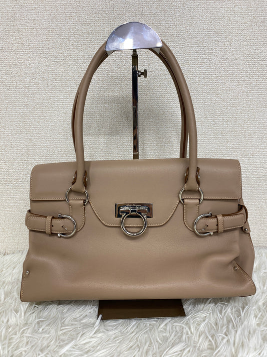 Ferragamo Pink Handle Bags A-18843