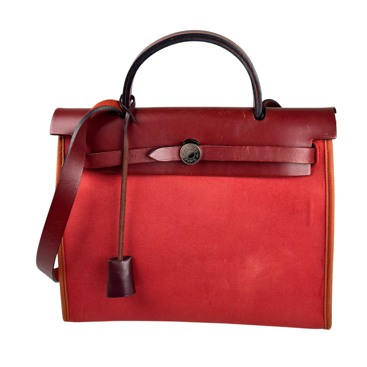 Hermes Orange Tote Bags A-18870