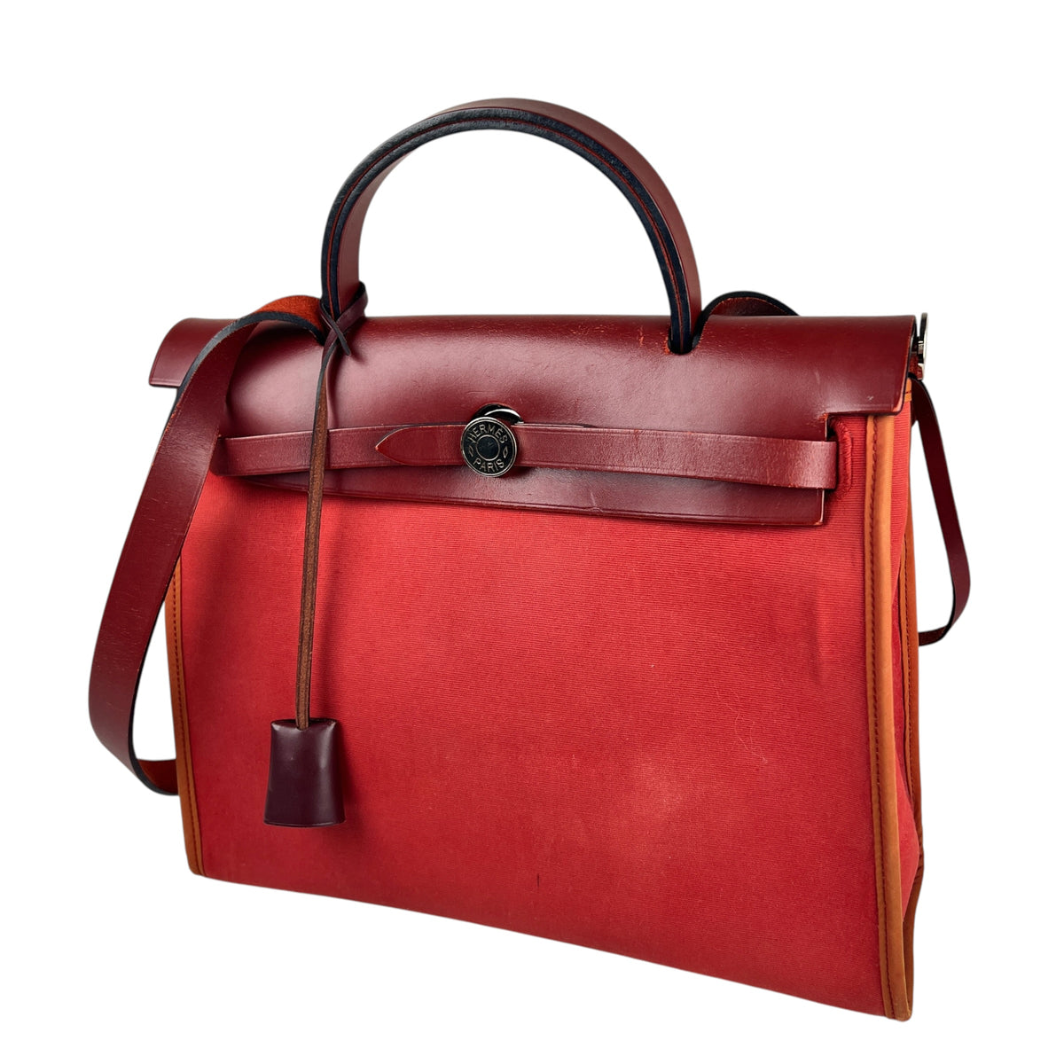 Hermes Orange Tote Bags A-18870