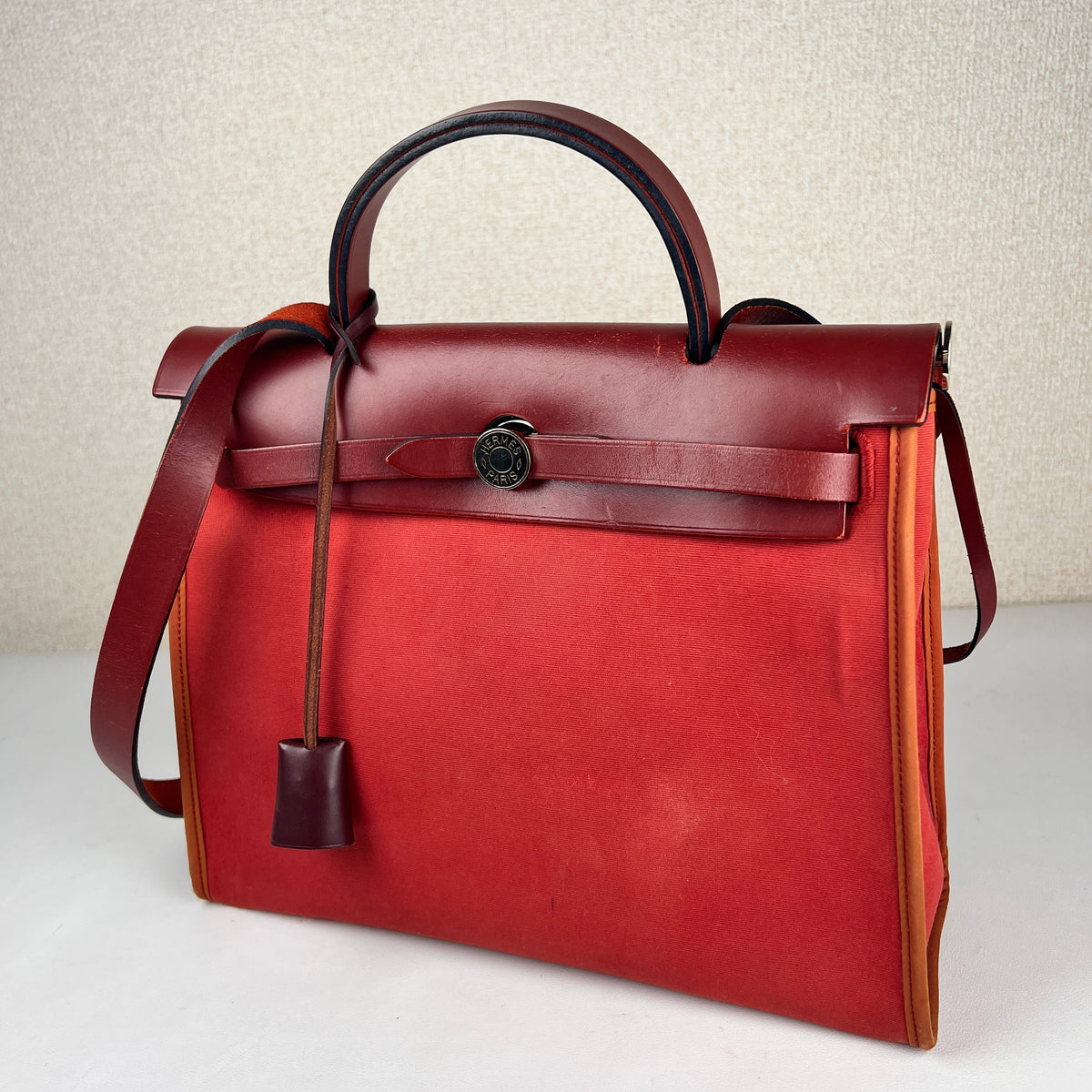 Hermes Orange Tote Bags A-18870