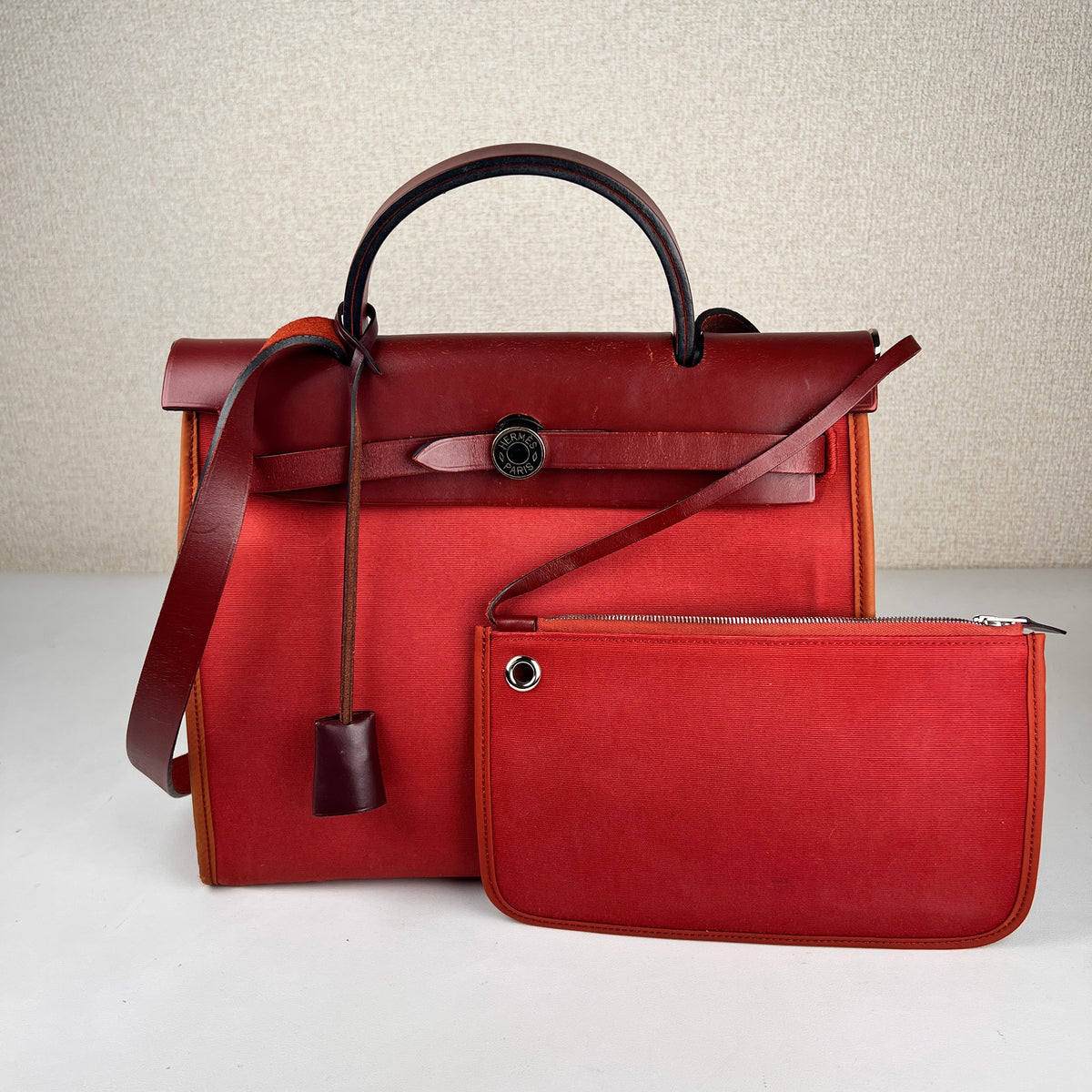 Hermes Orange Tote Bags A-18870