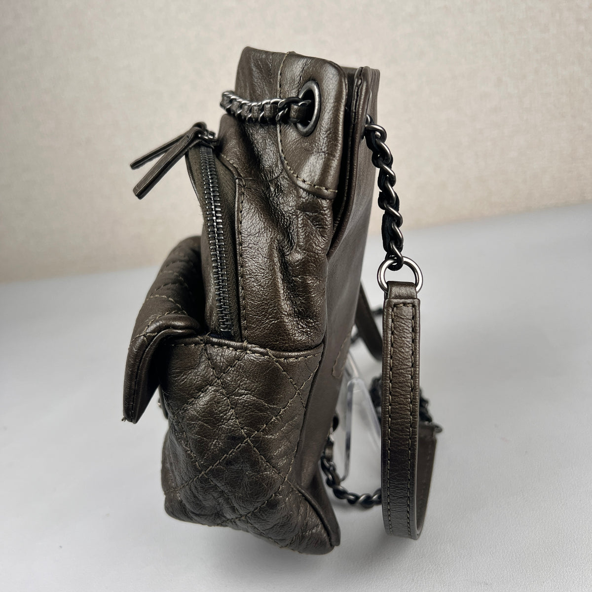 Chanel Brown Shoulder Bags A-18874