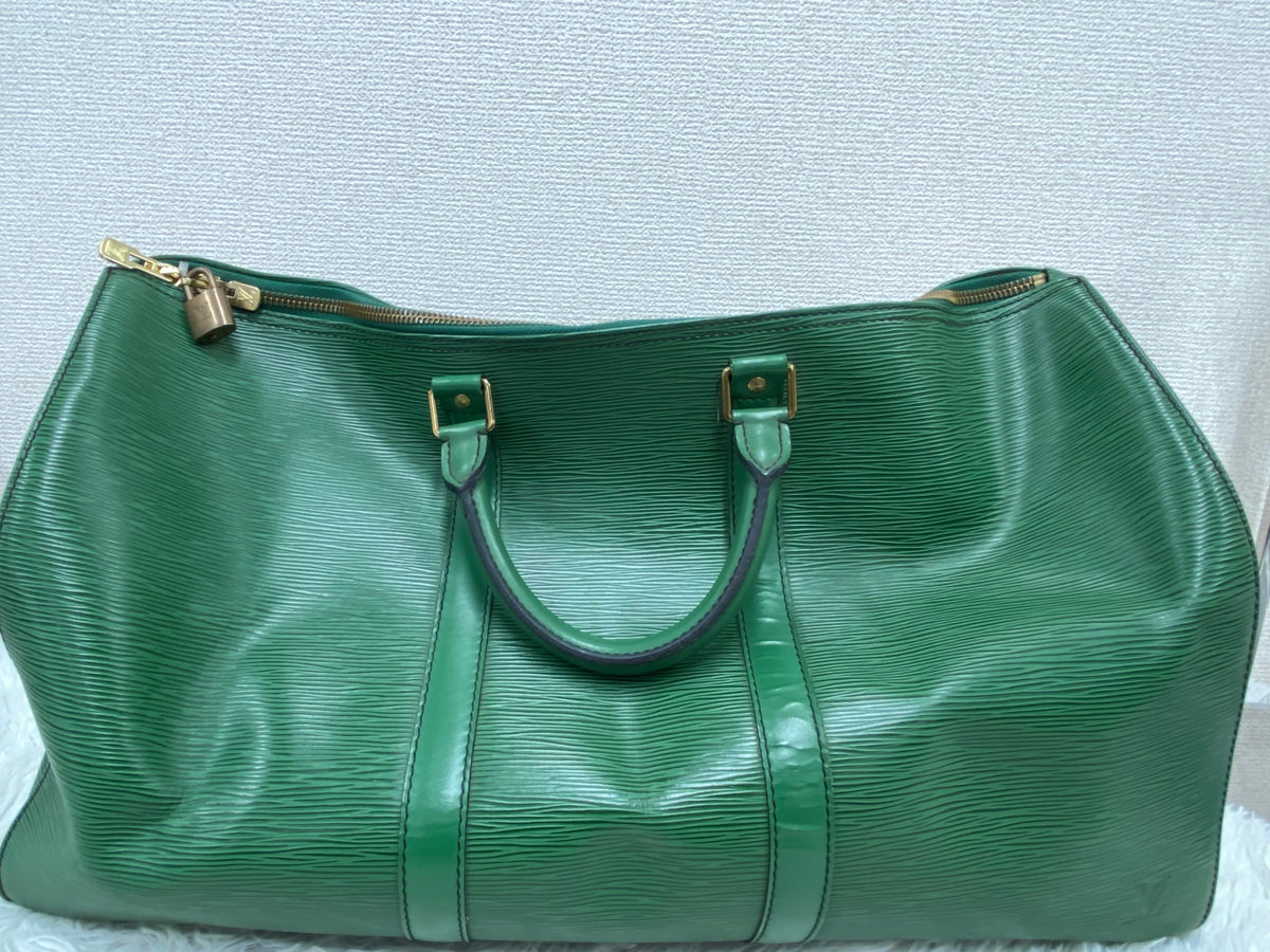 Louis Vuitton Green Travel Bags A-18887