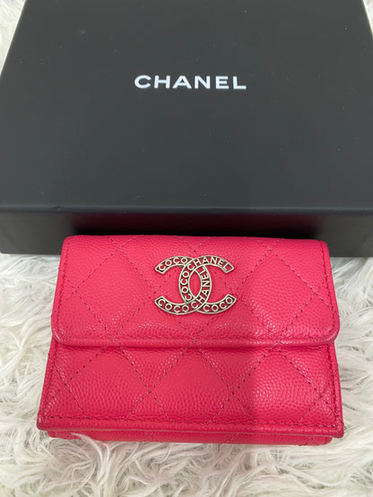 Chanel Pink Wallets A-18893