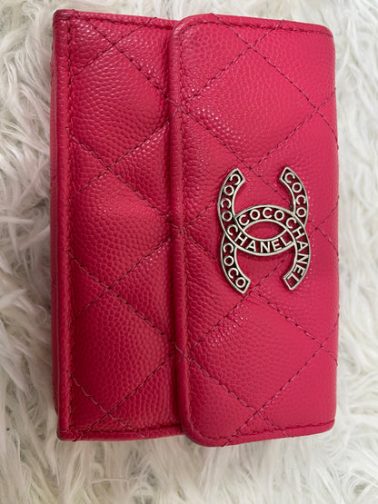 Chanel Pink Wallets A-18893