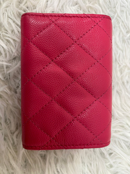 Chanel Pink Wallets A-18893