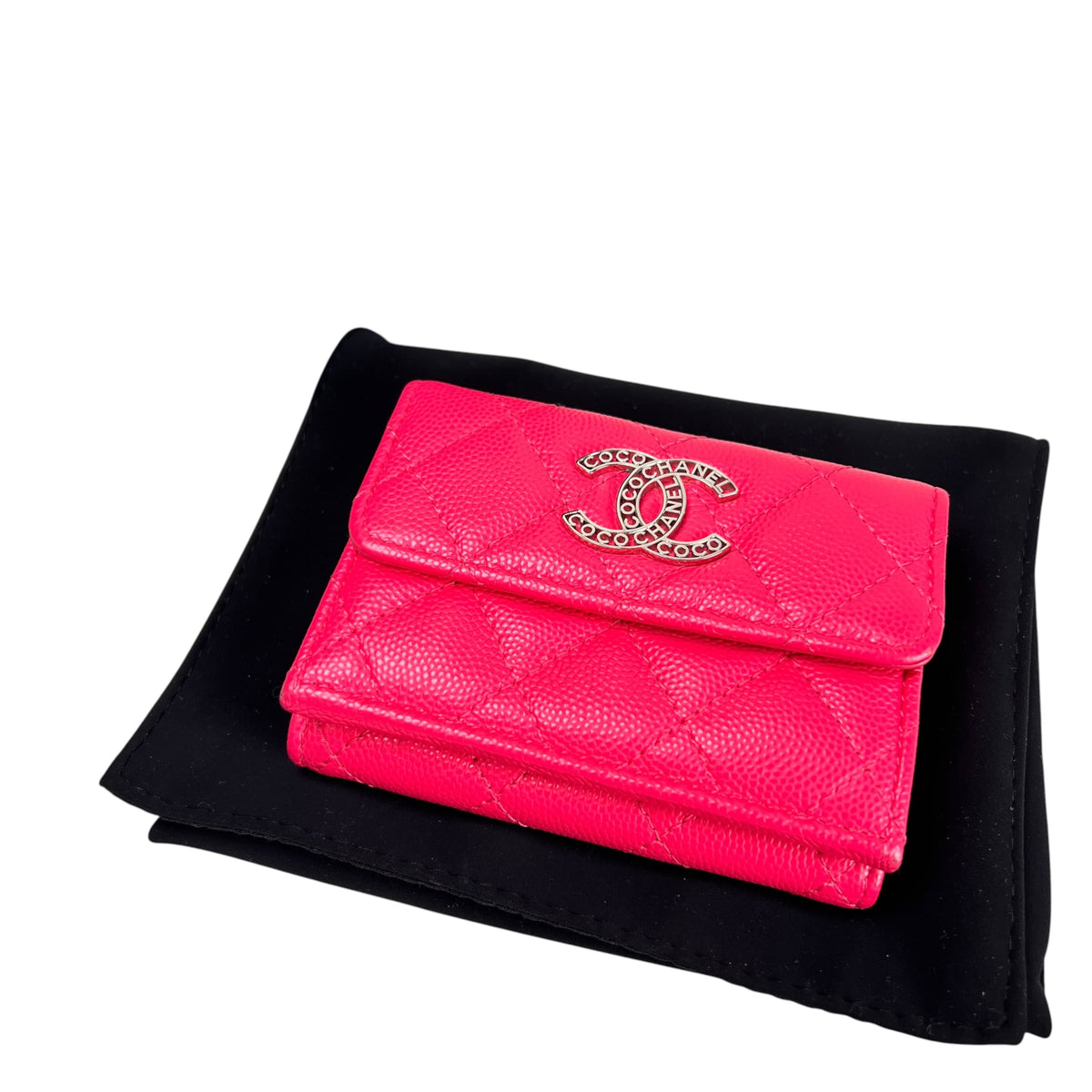 Chanel Pink Wallets A-18893