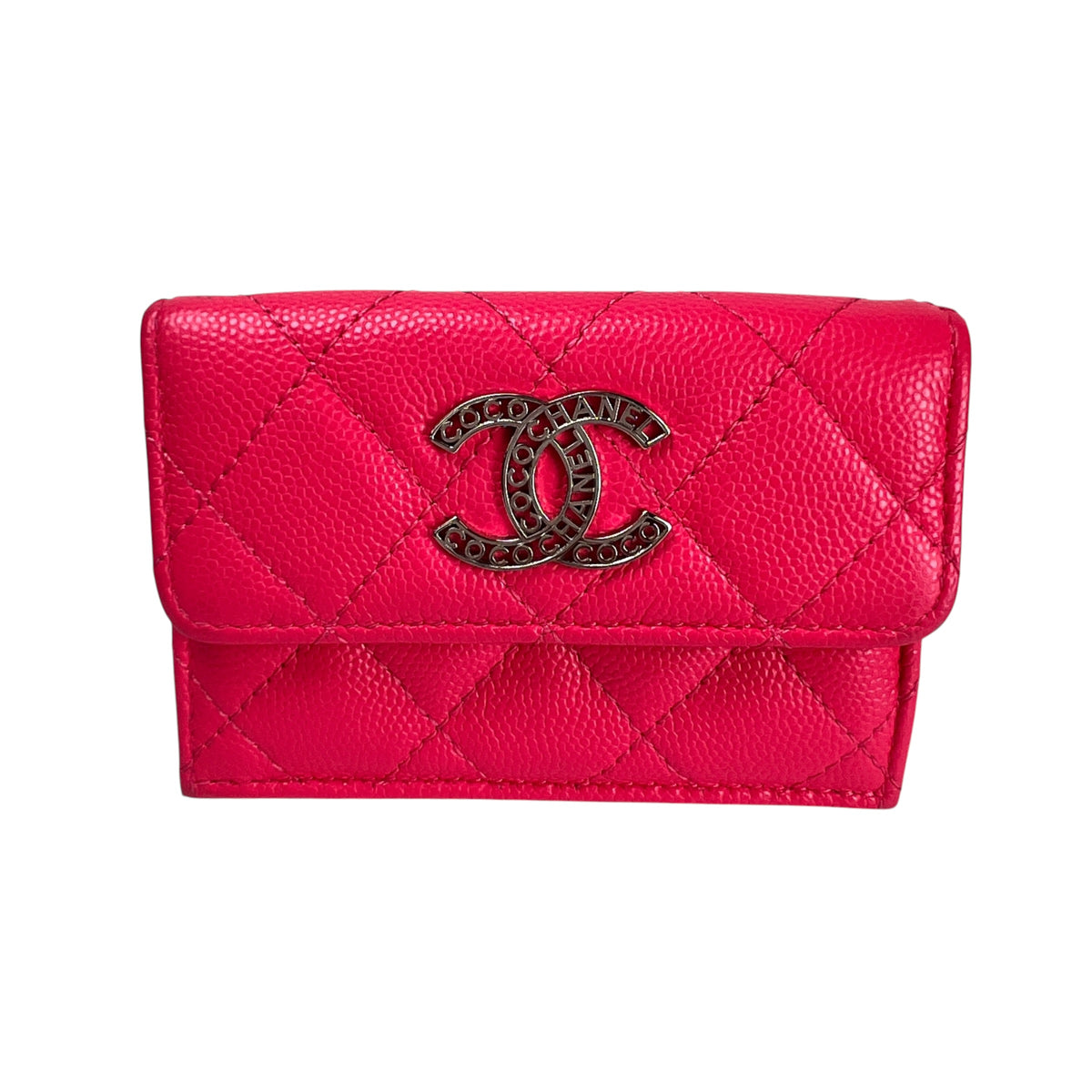 Chanel Pink Wallets A-18893