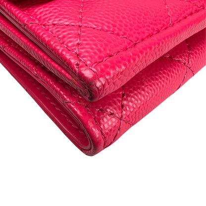 Chanel Pink Wallets A-18893