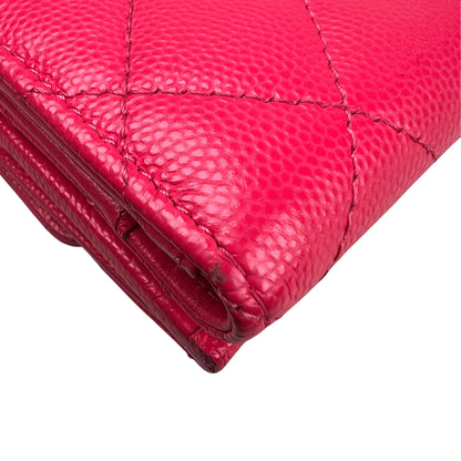 Chanel Pink Wallets A-18893