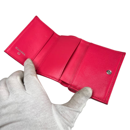 Chanel Pink Wallets A-18893