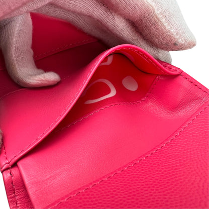 Chanel Pink Wallets A-18893