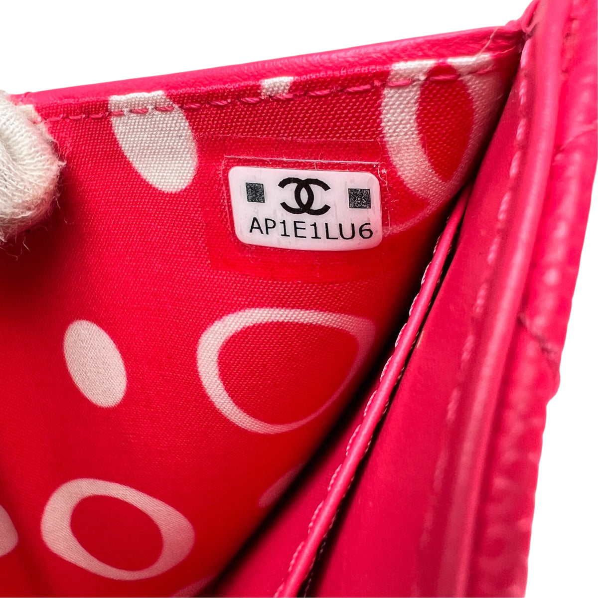 Chanel Pink Wallets A-18893