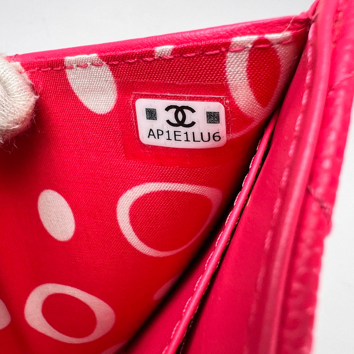 Chanel Pink Wallets A-18893