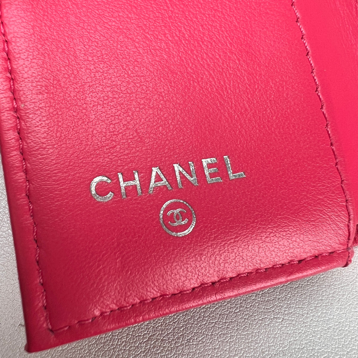 Chanel Pink Wallets A-18893