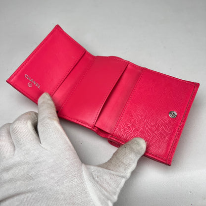 Chanel Pink Wallets A-18893
