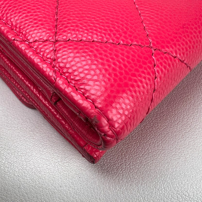Chanel Pink Wallets A-18893