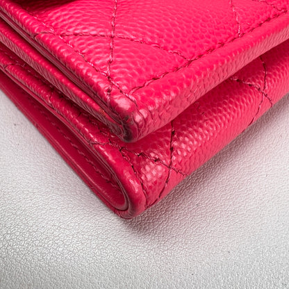 Chanel Pink Wallets A-18893