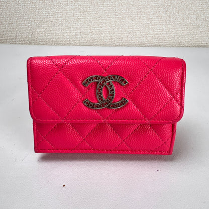 Chanel Pink Wallets A-18893