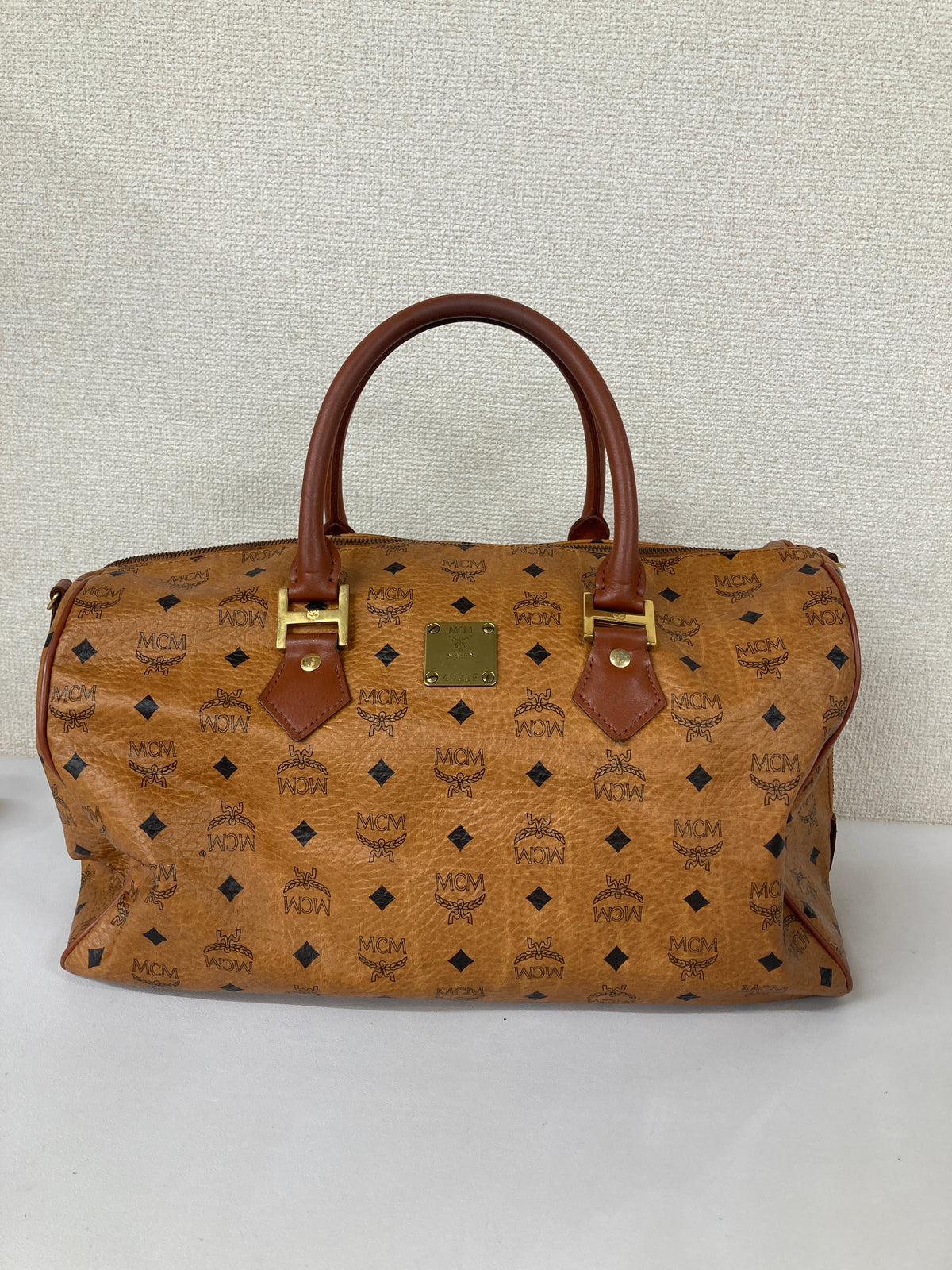 MCM Brown Travel Bags A-18910