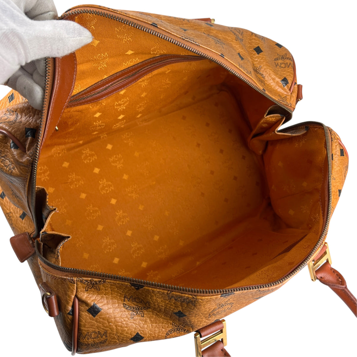 MCM Brown Travel Bags A-18910