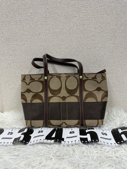 Coach Brown Tote Bags A-18913