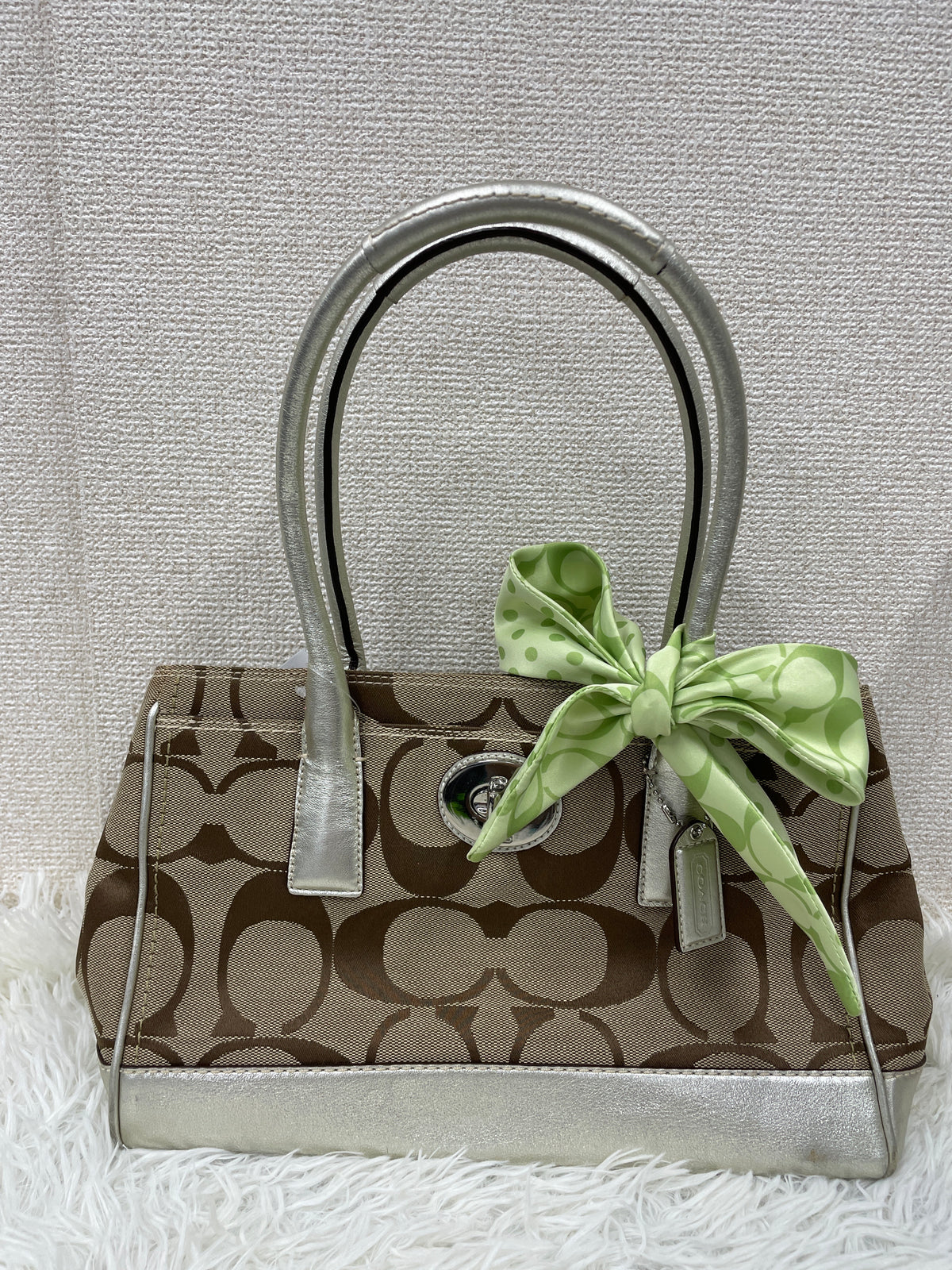 Coach Beige Tote Bags A-18922