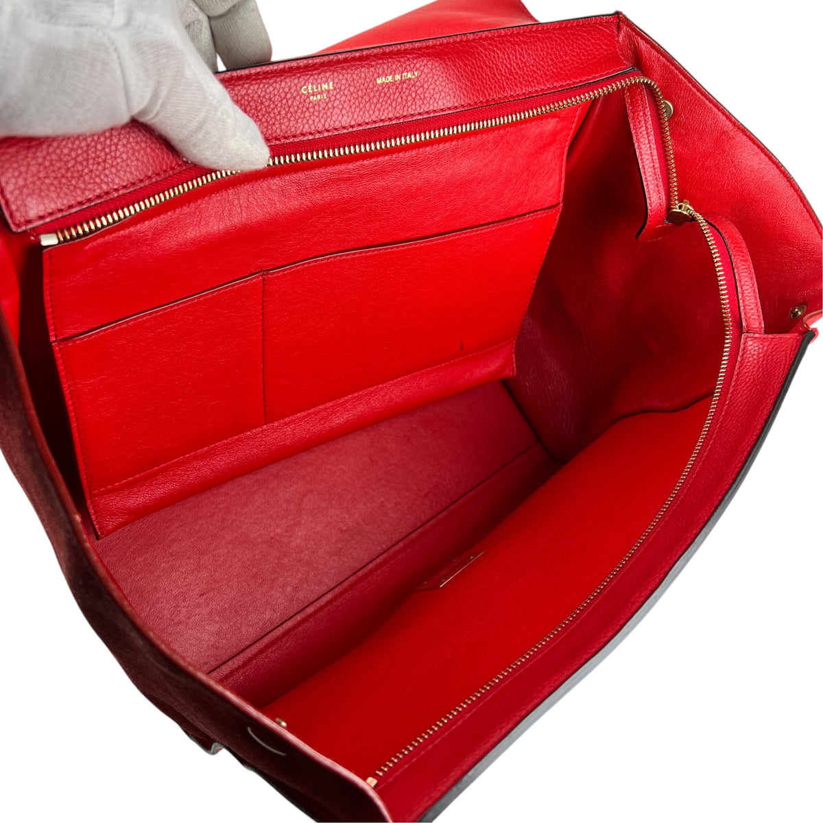 Celine Red Tote Bags A-18928