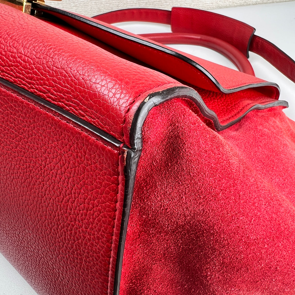Celine Red Tote Bags A-18928