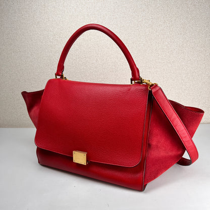 Celine Red Tote Bags A-18928