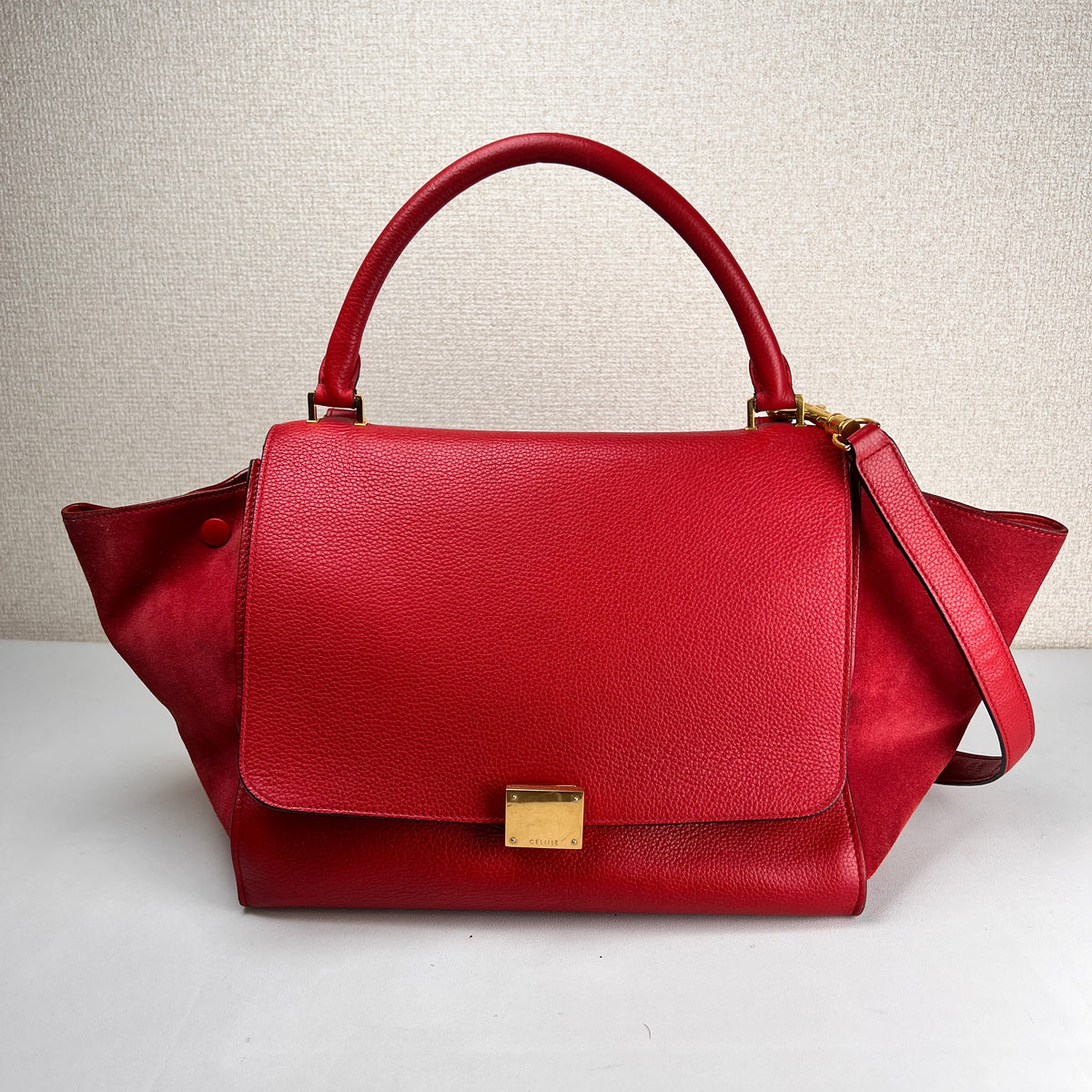 Celine Red Tote Bags A-18928