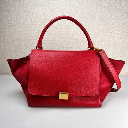 Celine Red Tote Bags A-18928