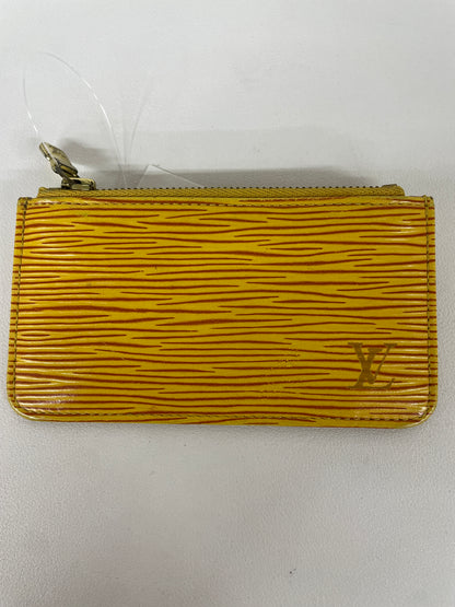 Louis Vuitton Yellow Wallets A-18946
