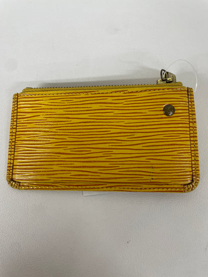 Louis Vuitton Yellow Wallets A-18946