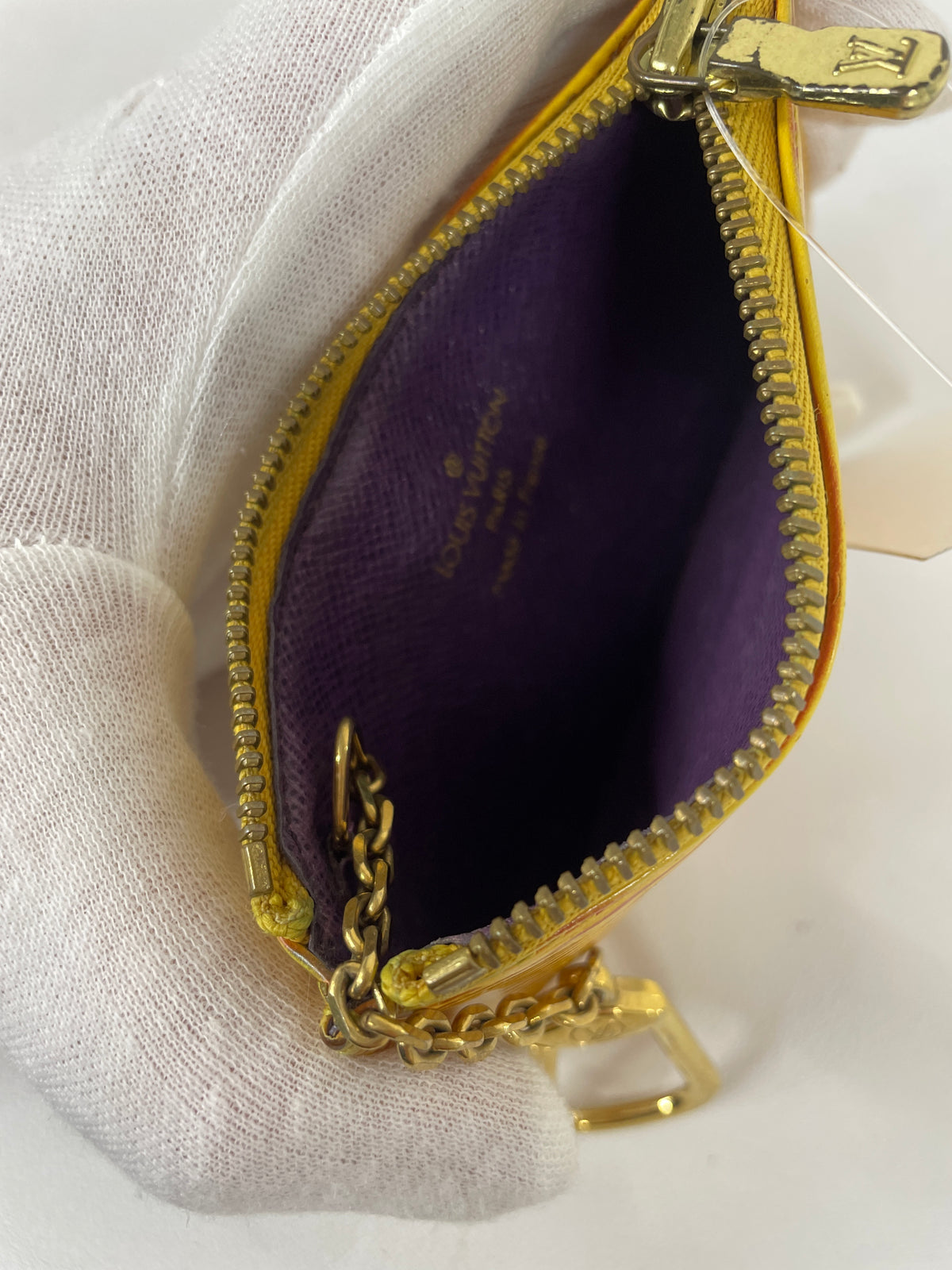 Louis Vuitton Yellow Wallets A-18946