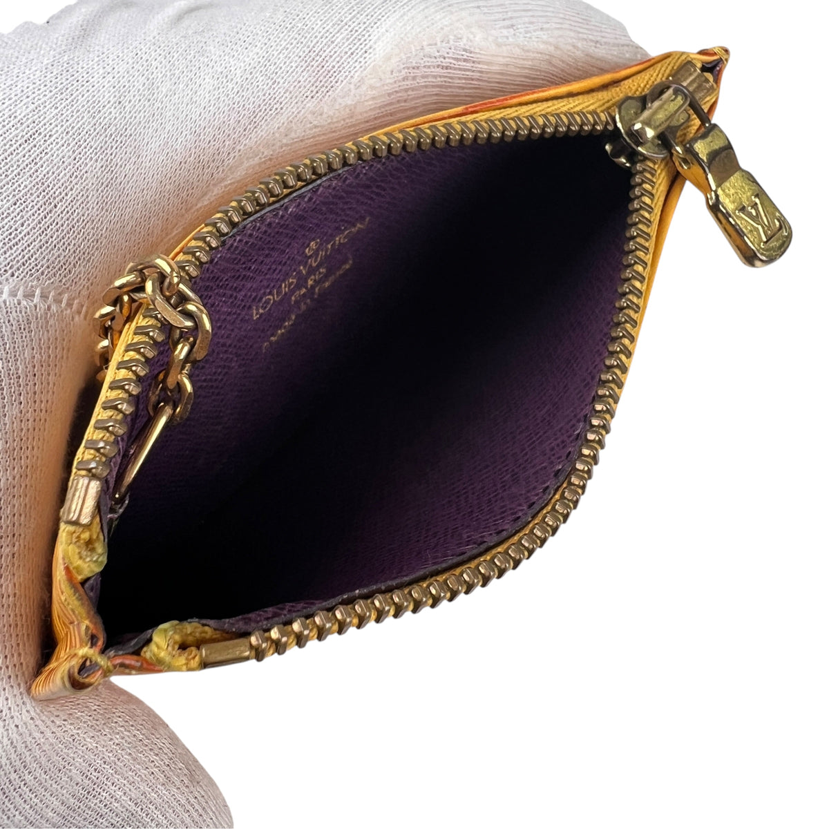 Louis Vuitton Yellow Wallets A-18946