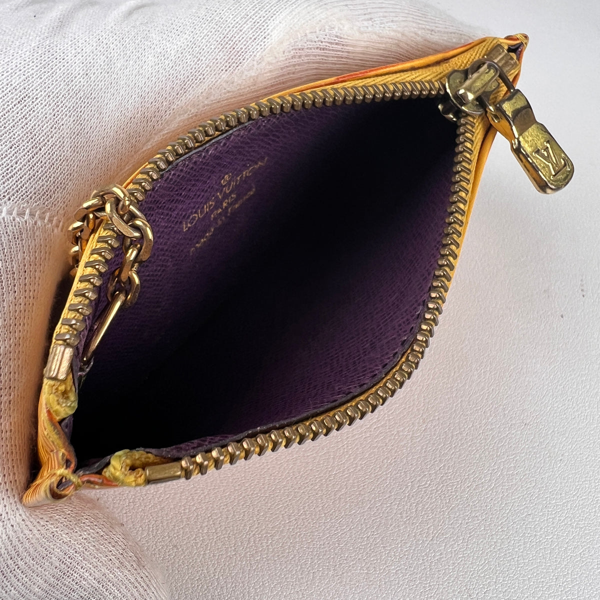 Louis Vuitton Yellow Wallets A-18946
