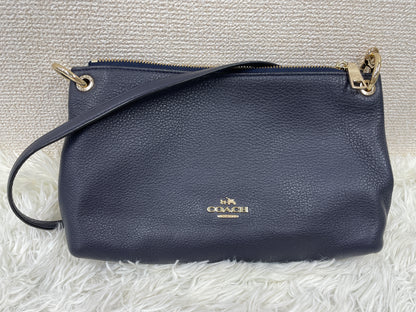 Coach Navy Shoulder Bags A-18947