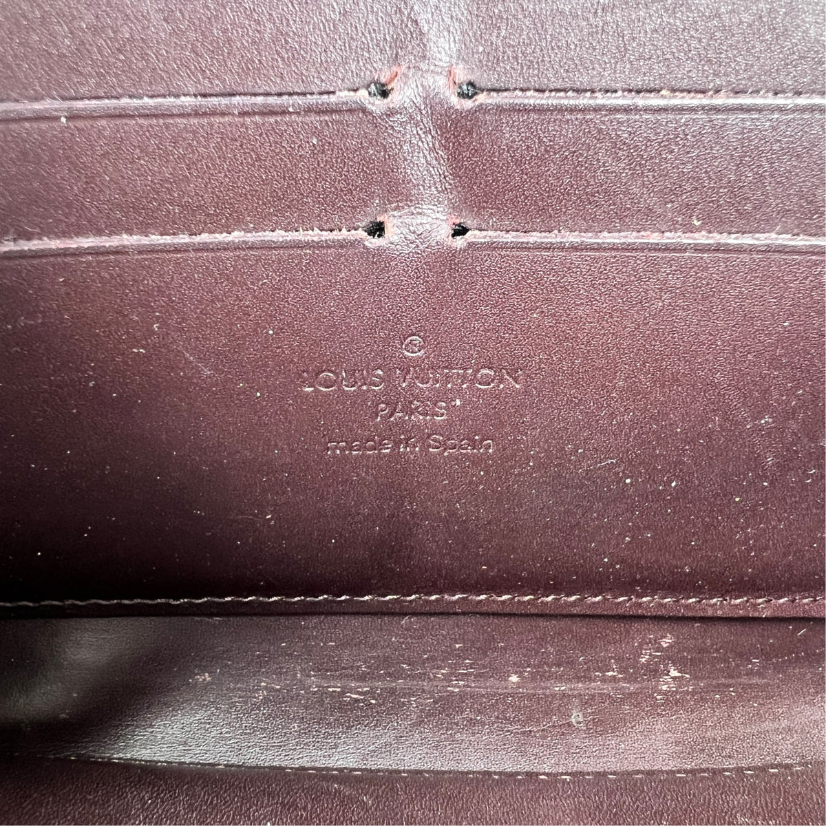 Louis Vuitton Bordeaux Wallets A-18953