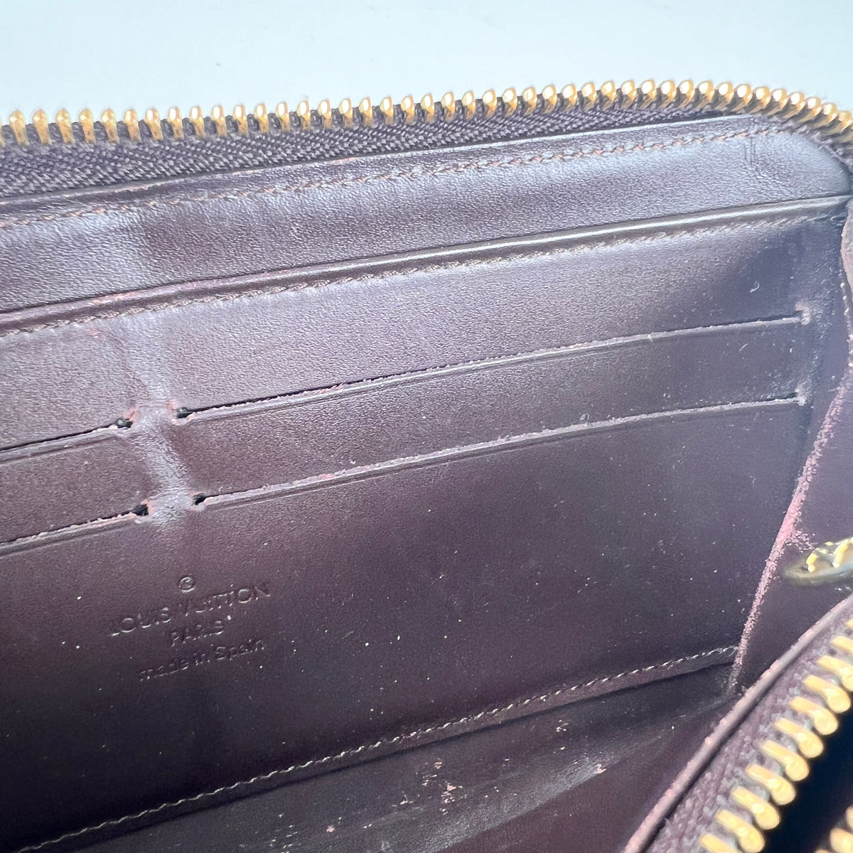 Louis Vuitton Bordeaux Wallets A-18953