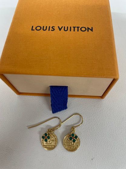 Louis Vuitton Gold Earrings A-18964