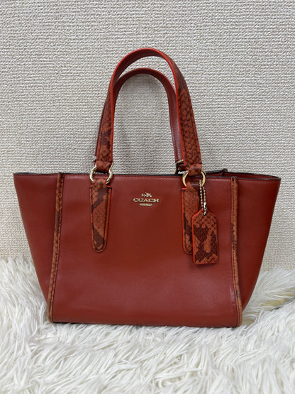 Coach Orange Handle Bags A-18975
