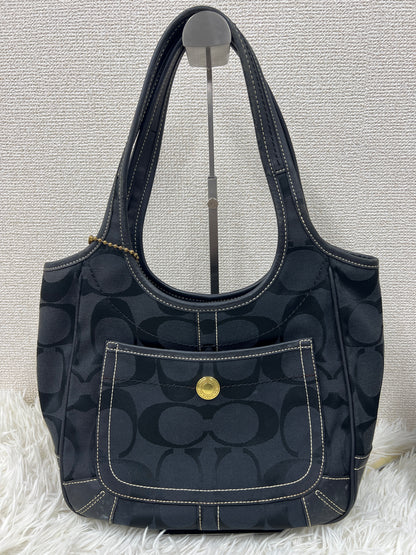 Coach Navy Tote Bags A-18976