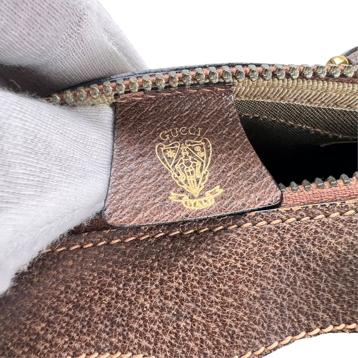Gucci Brown Travel Bags A-18981
