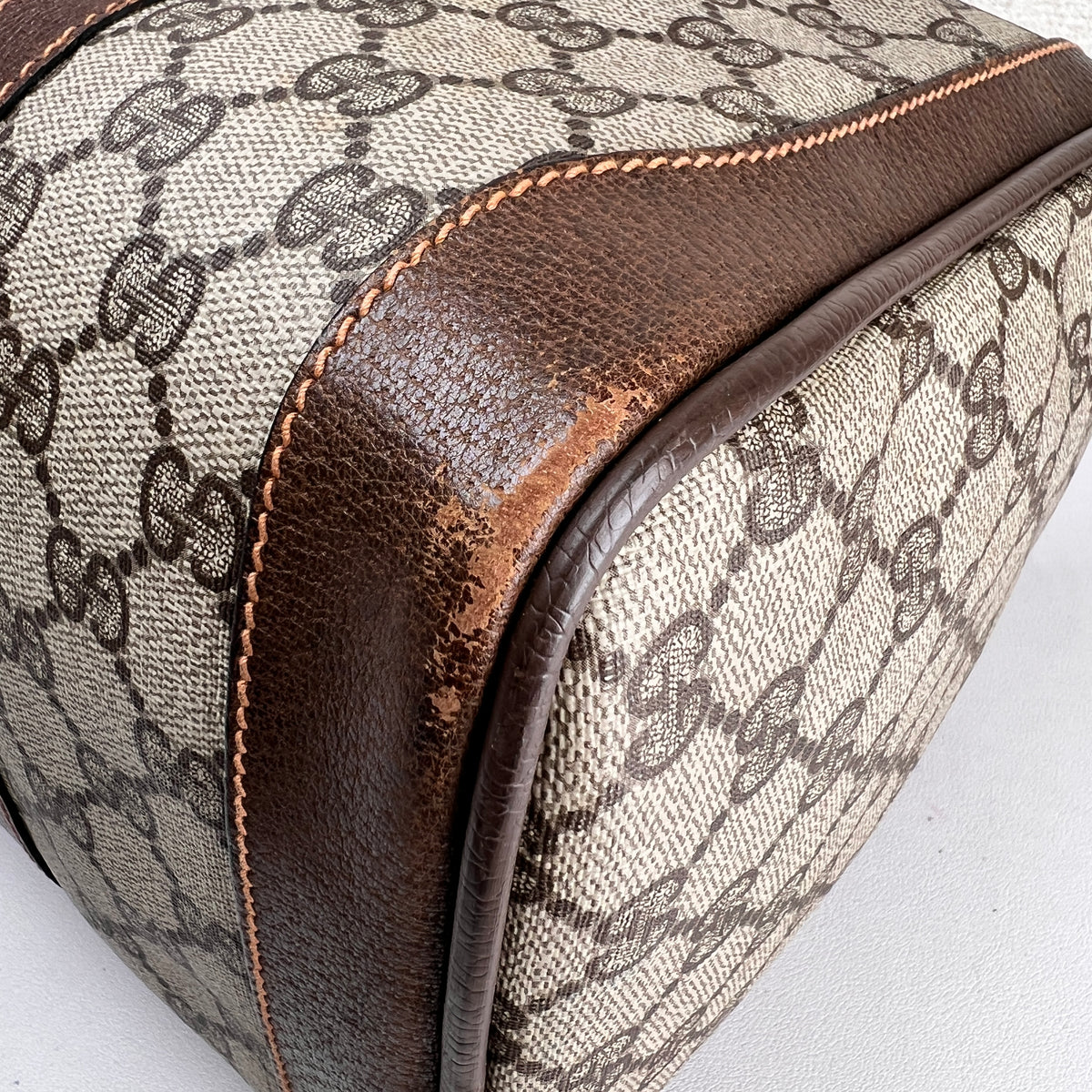 Gucci Brown Travel Bags A-18981
