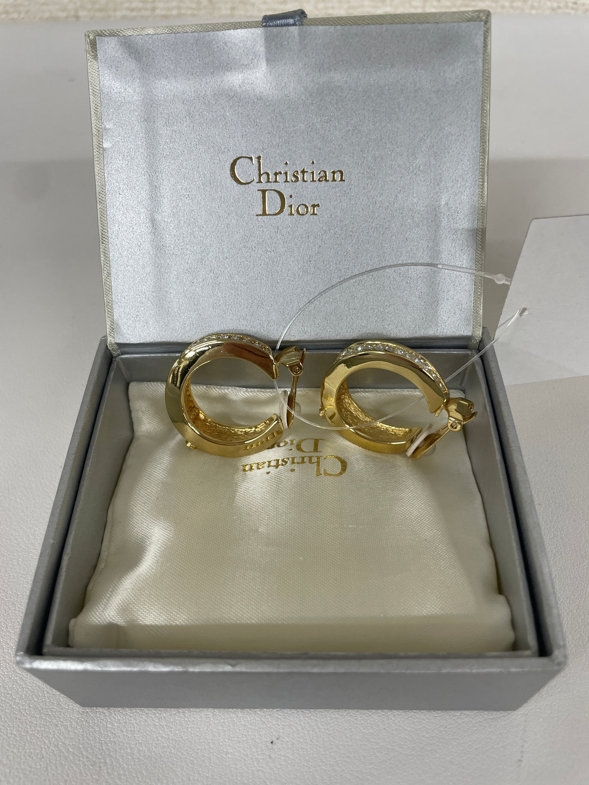 Dior Gold Earrings A-18987
