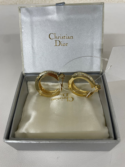 Dior Gold Earrings A-18987