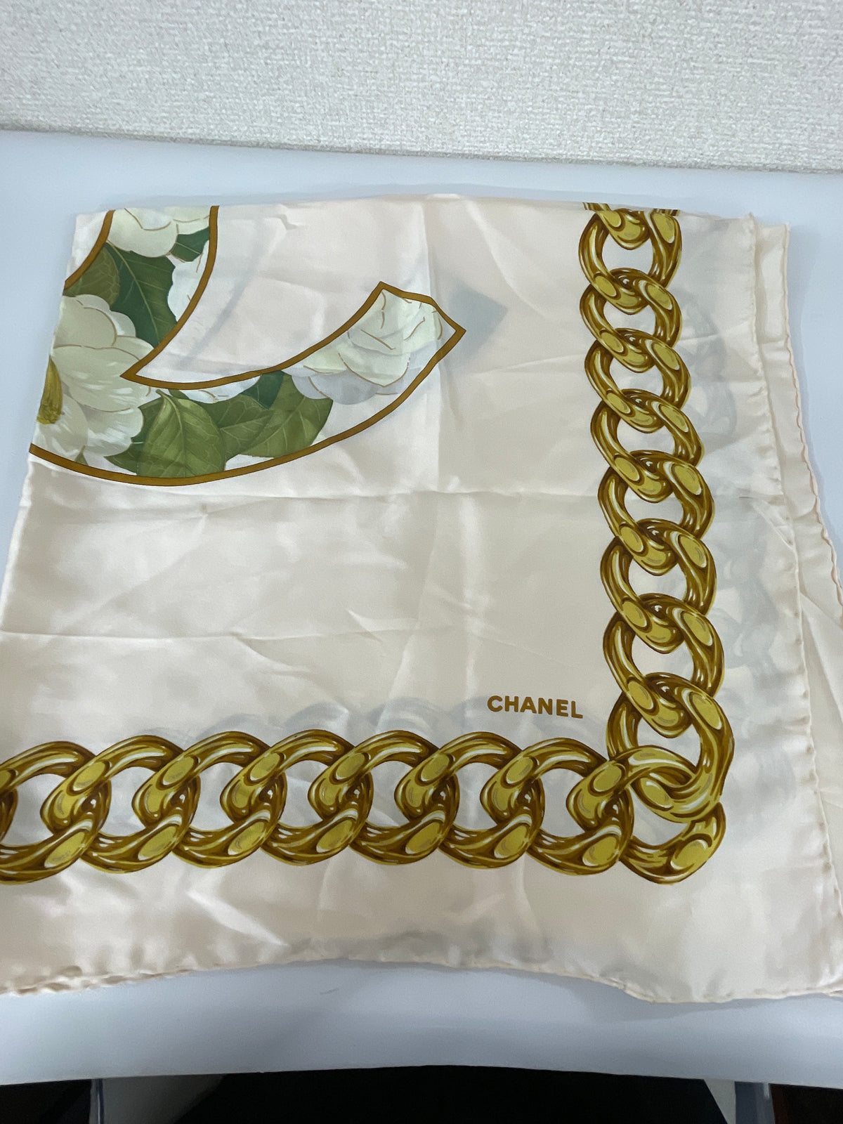 Chanel White Scarves A-18988