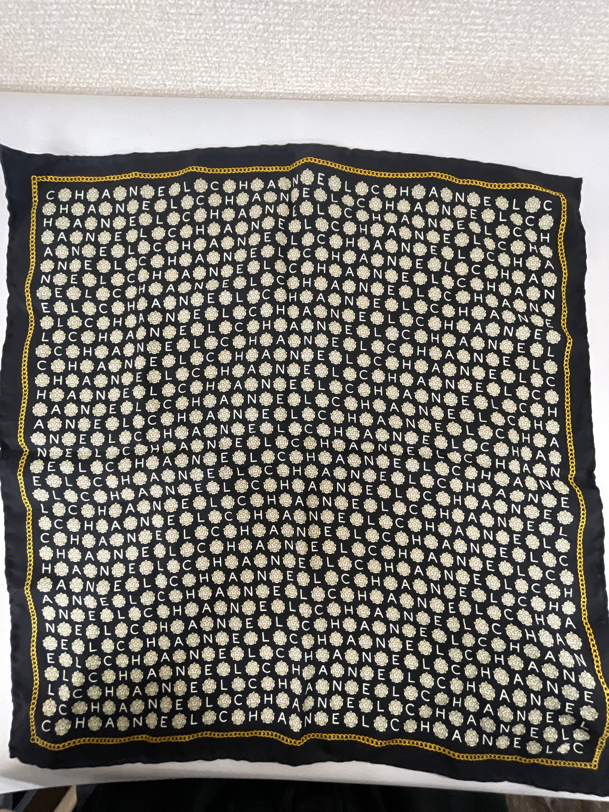 Chanel Black Scarves A-18990
